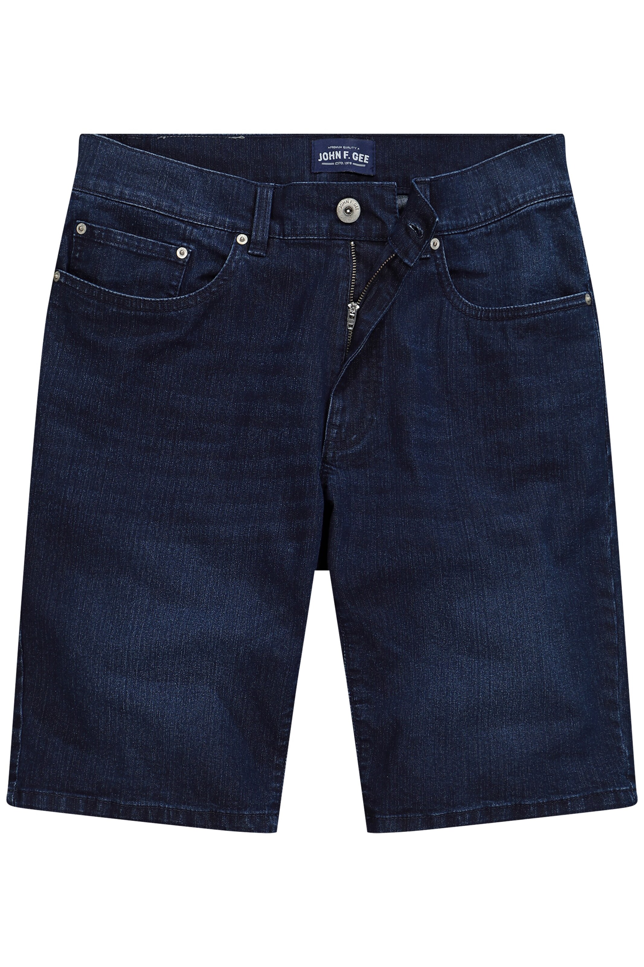 John F. Gee Regular Jeans in Blauw: voorkant