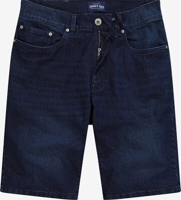 John F. Gee Regular Jeans in Blau: predná strana