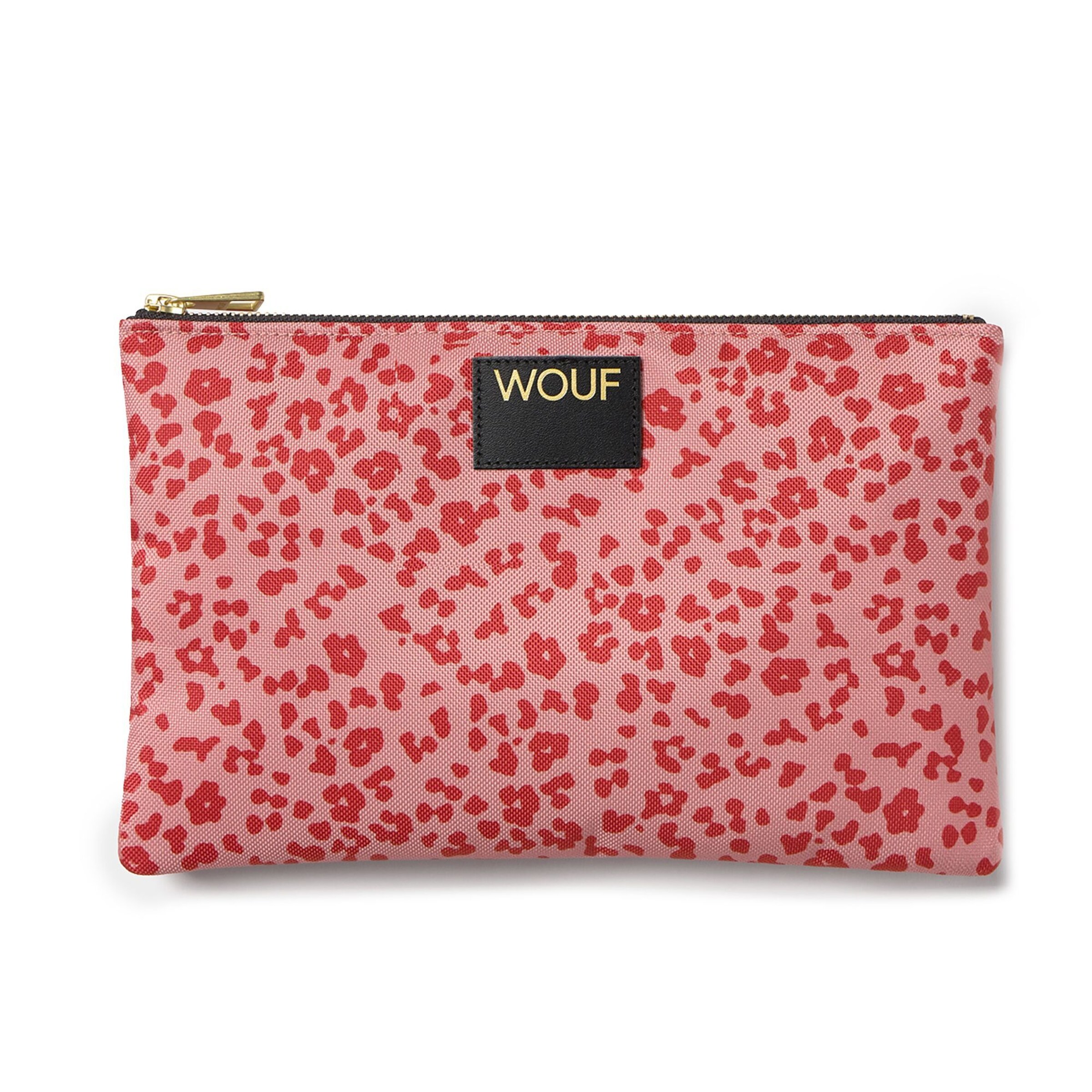 Trousse de maquillage 'Daily' Wouf en rose : devant