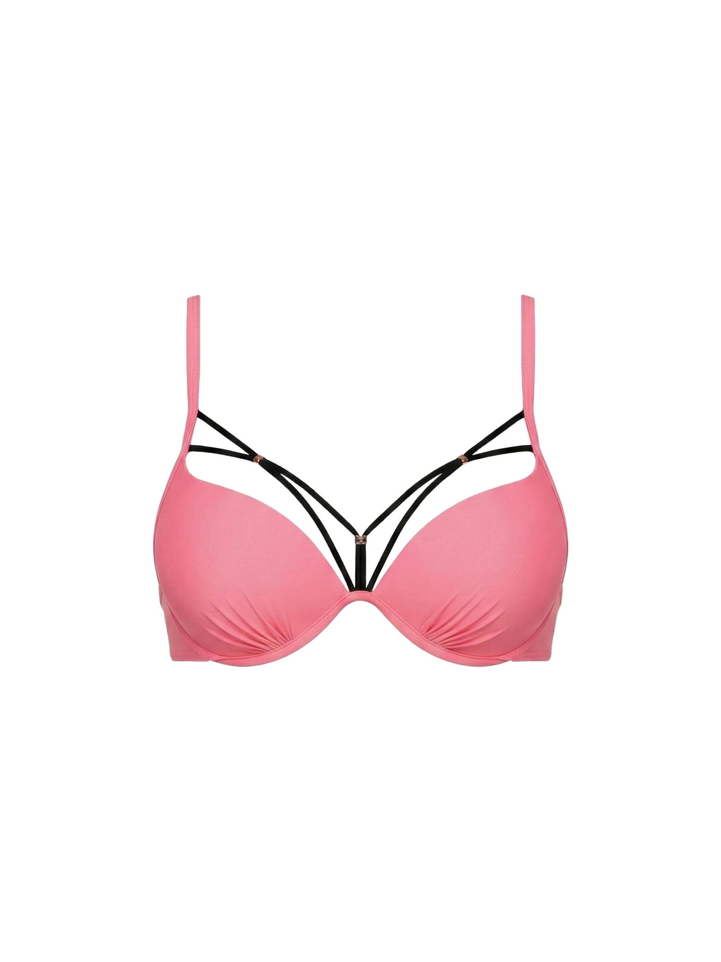 Push-up Top per bikini 'Dakota M-811 (2)' di Marko in rosa: frontale