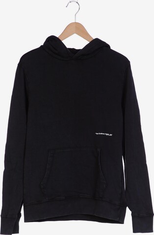 REPLAY Sweatshirt & Zip-Up Hoodie in M in Black: front