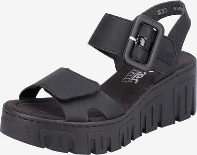 Rieker Strap sandal in Black, Item view