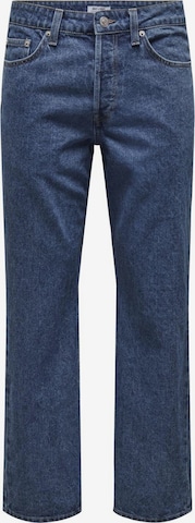 Only & Sons Regular Jeans in Blauw: voorkant