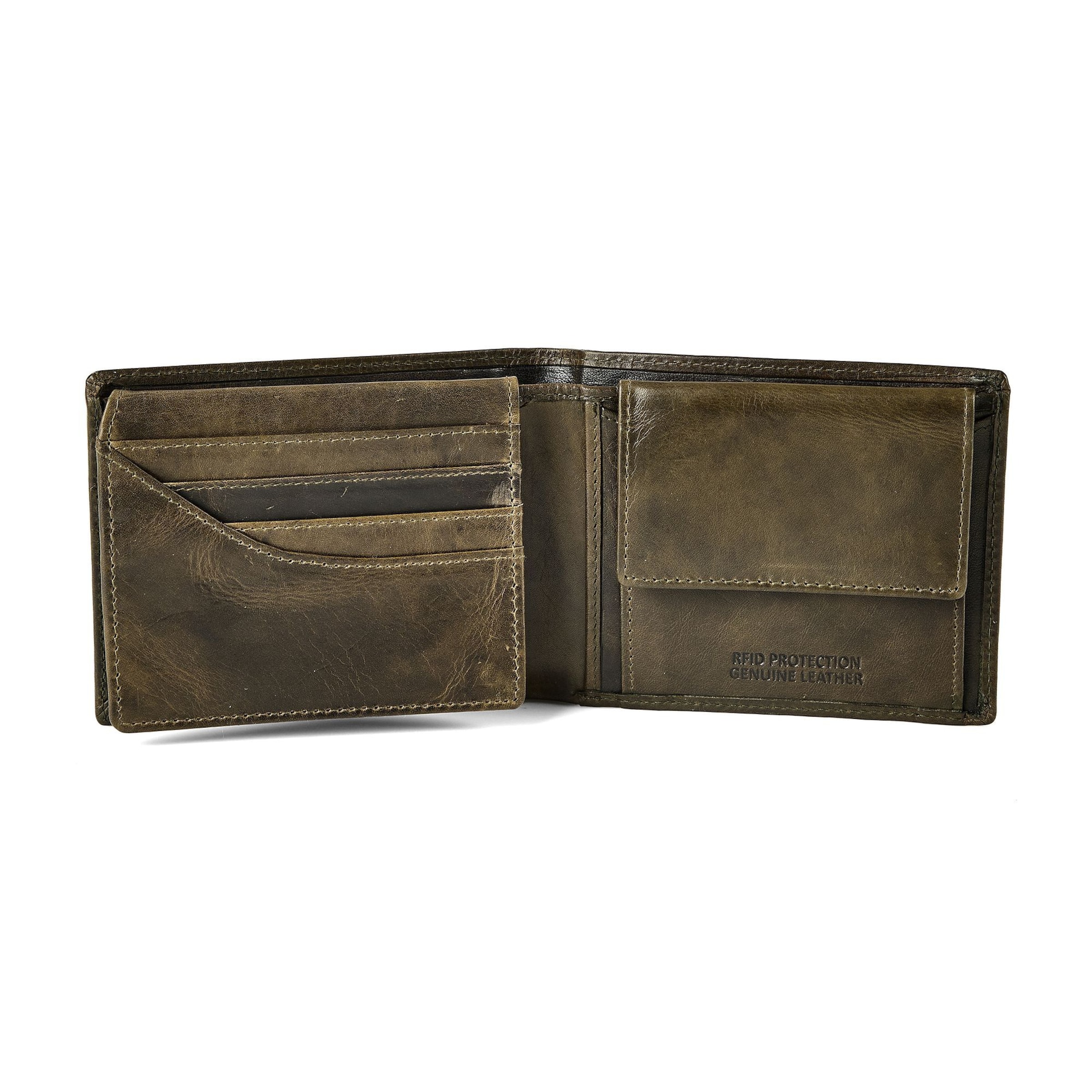 GREENBURRY Wallet 'Newport' in Green