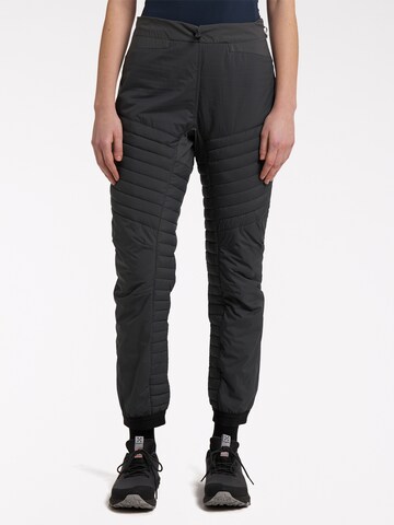 Haglöfs Regular Outdoor Pants in Grey: front