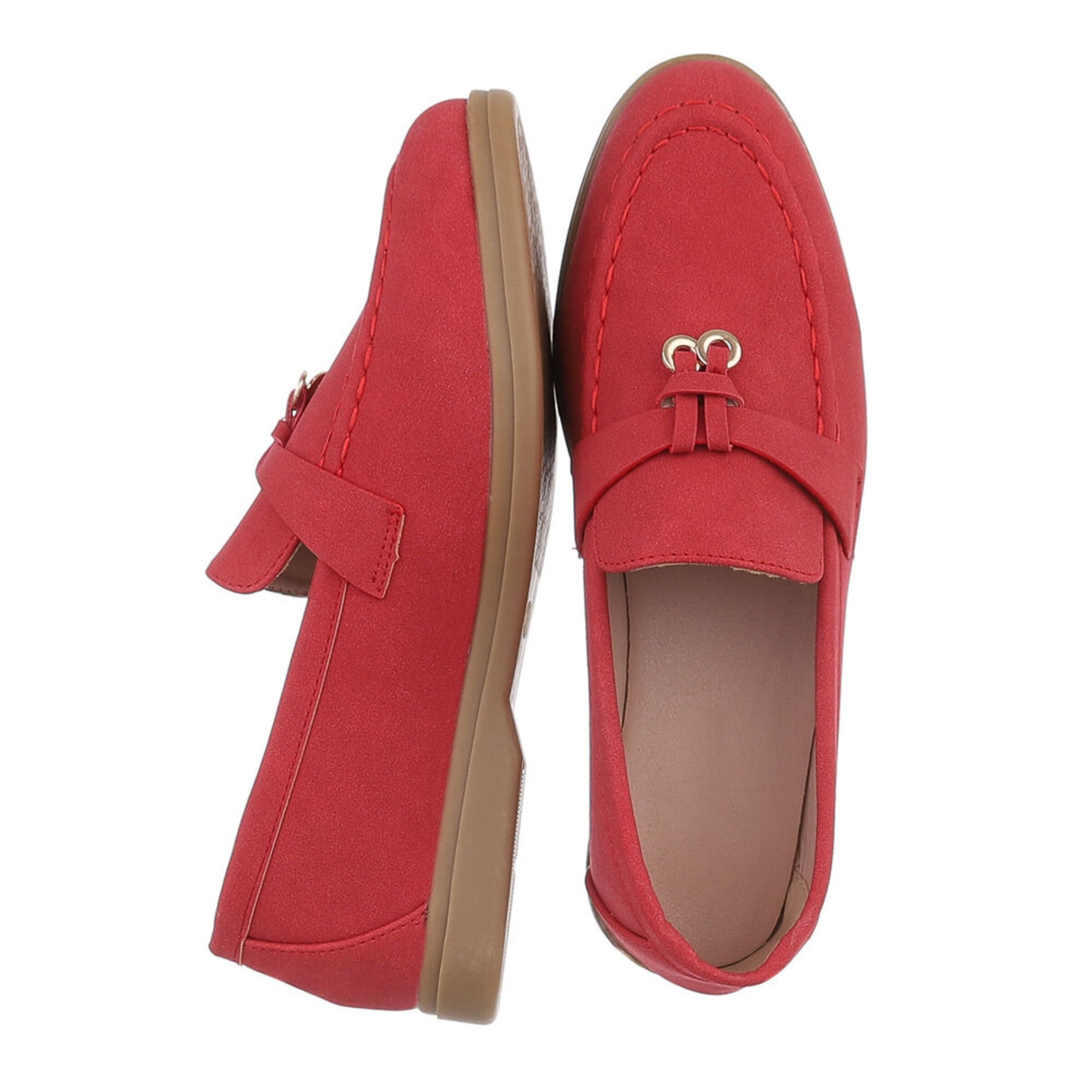 Ital-Design Slipper in Rot