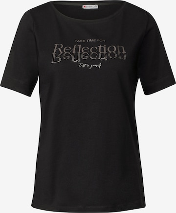 STREET ONE T-Shirt in Schwarz: Vorderseite