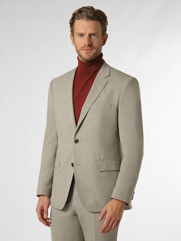 BOSS Black Regular fit Suit Jacket 'H-Jasper-MM-C-241' in Beige: front