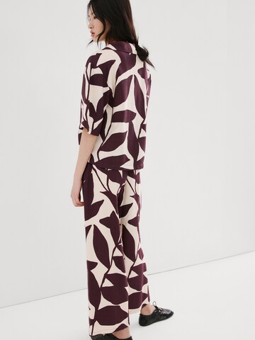 MANGO Blúz 'PLUMAS' - bézs