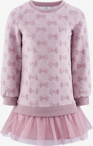 happy girls - Vestido en rosa: frente