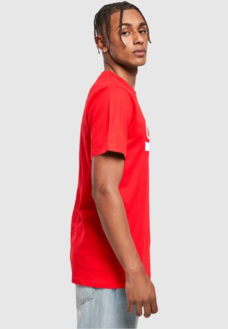 Merchcode T-Shirt 'Coca Cola' in Rot