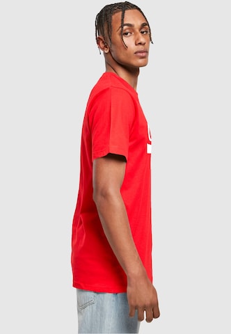 Merchcode Shirt 'Coca Cola' in Rood