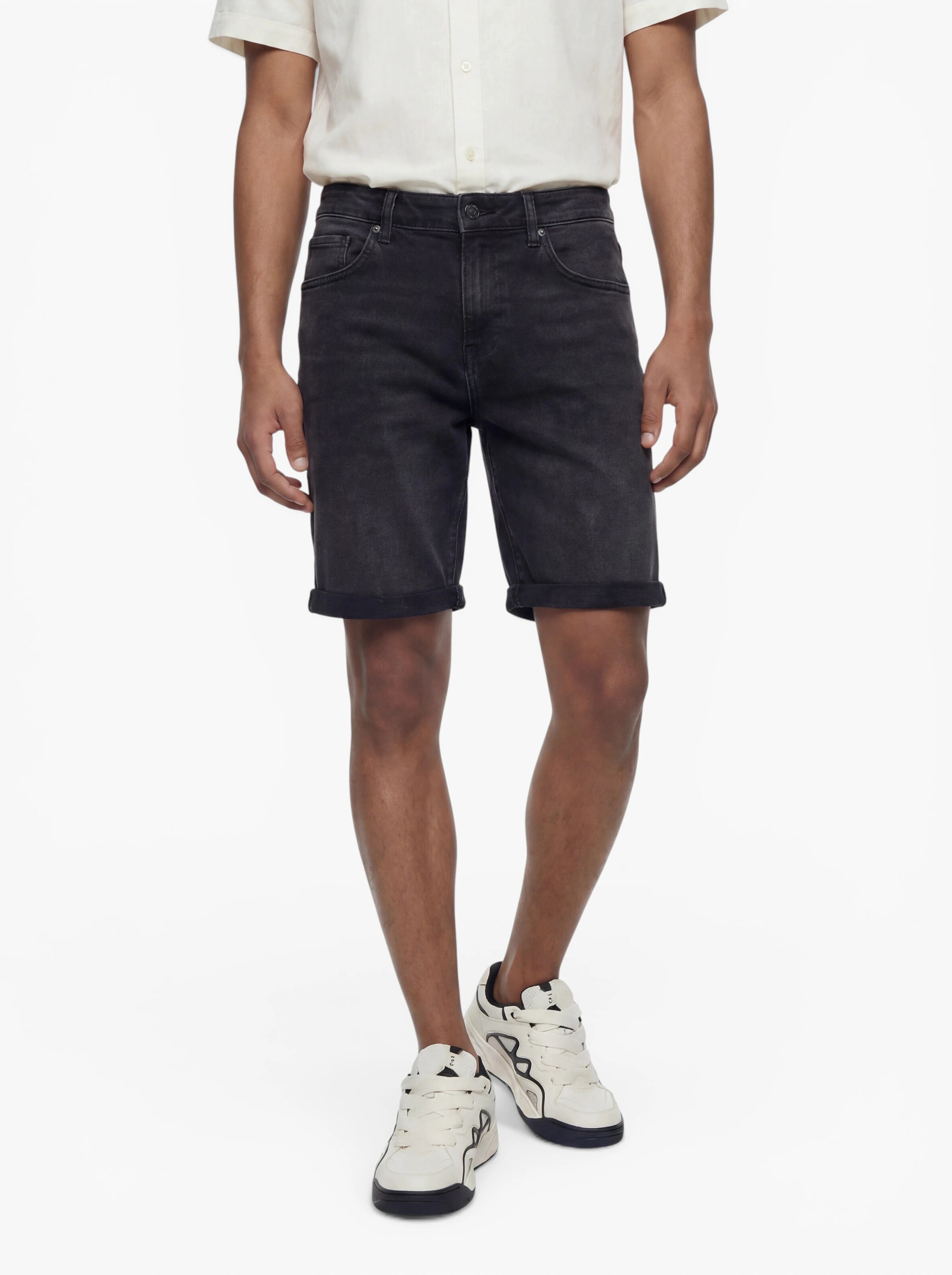 Only & Sons Regular Jeans 'ONSPLY' i svart