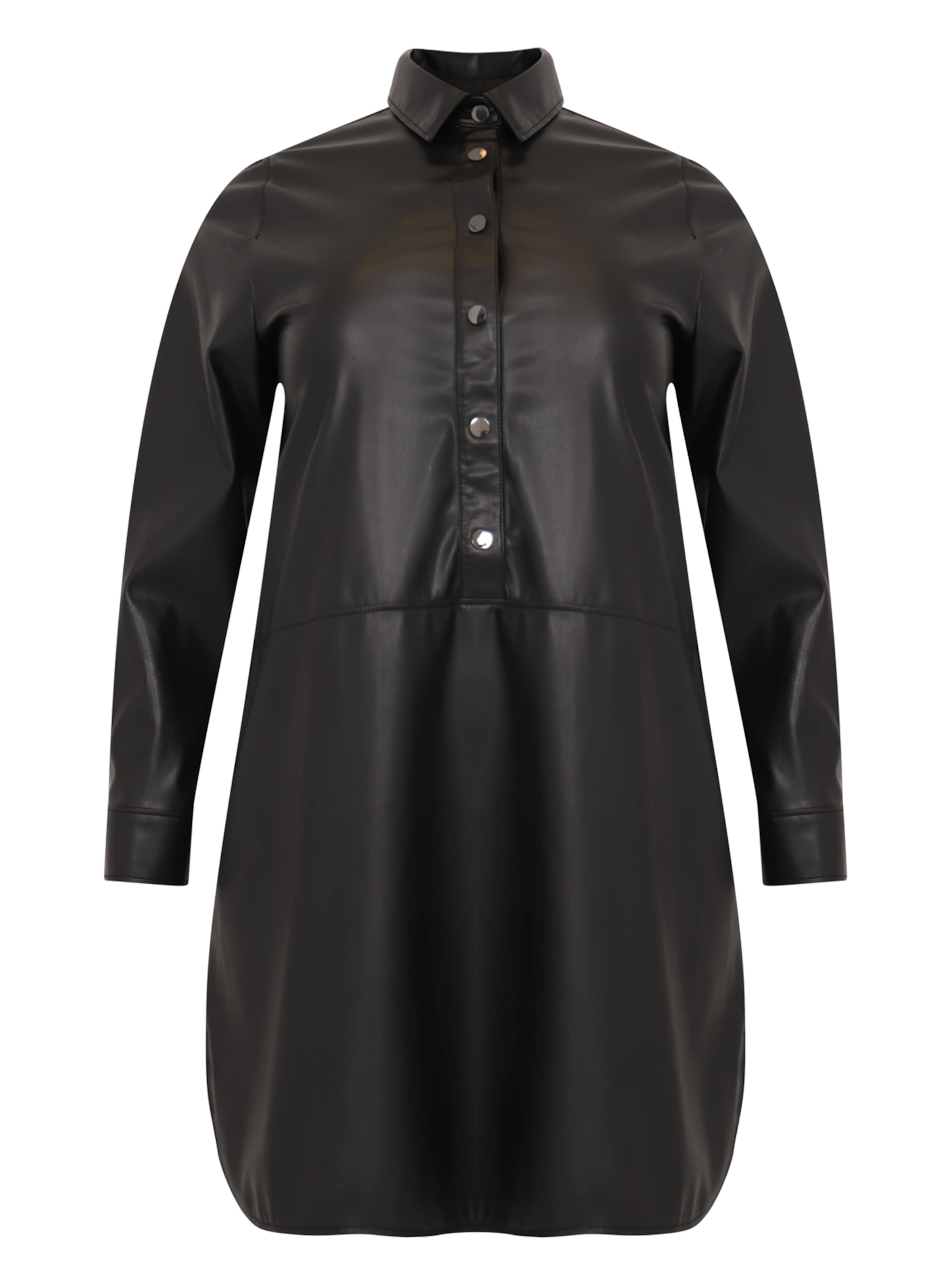 YOEK Jurk in Zwart: voorkant