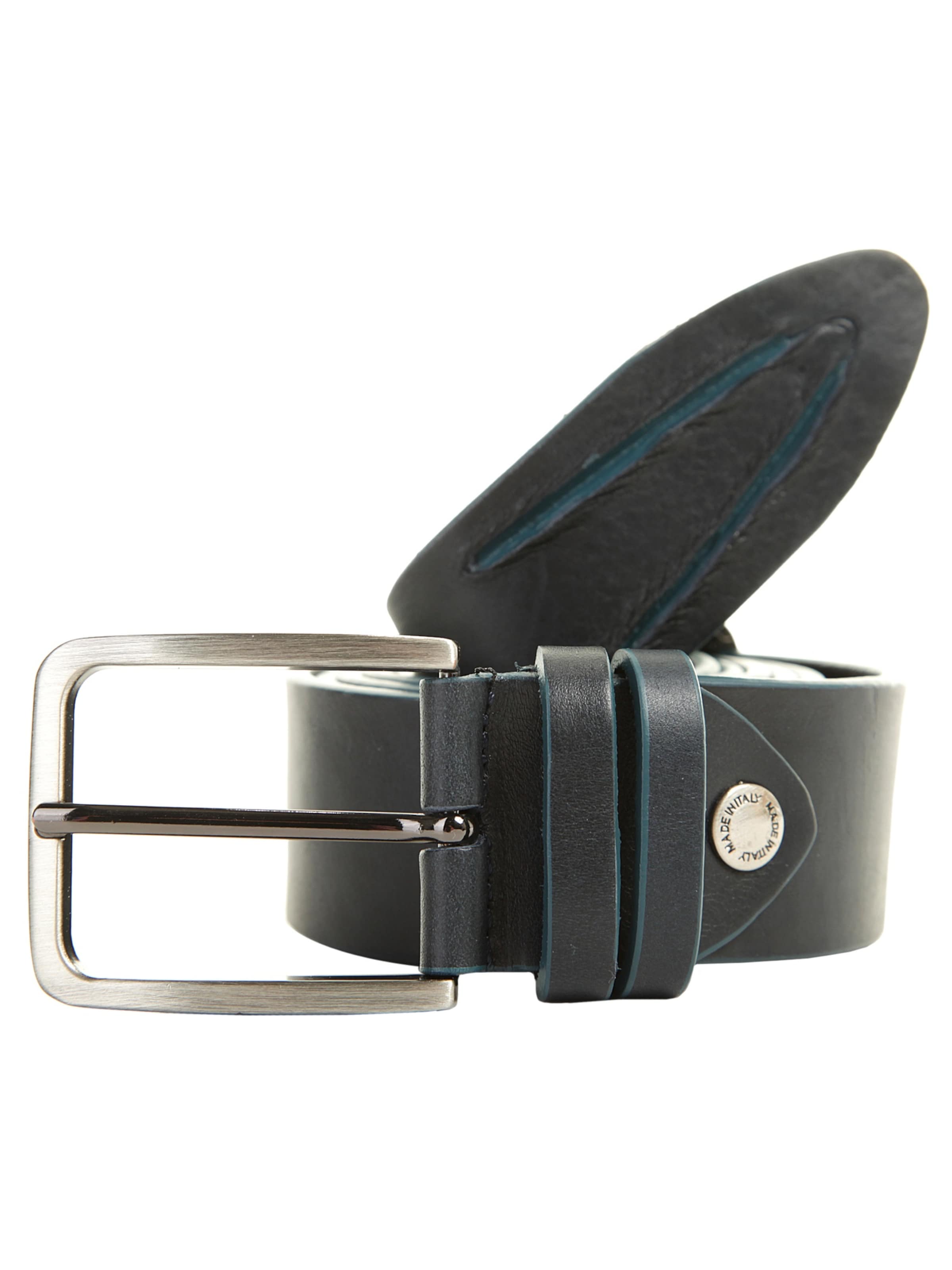 Ceinture piké en bleu : devant