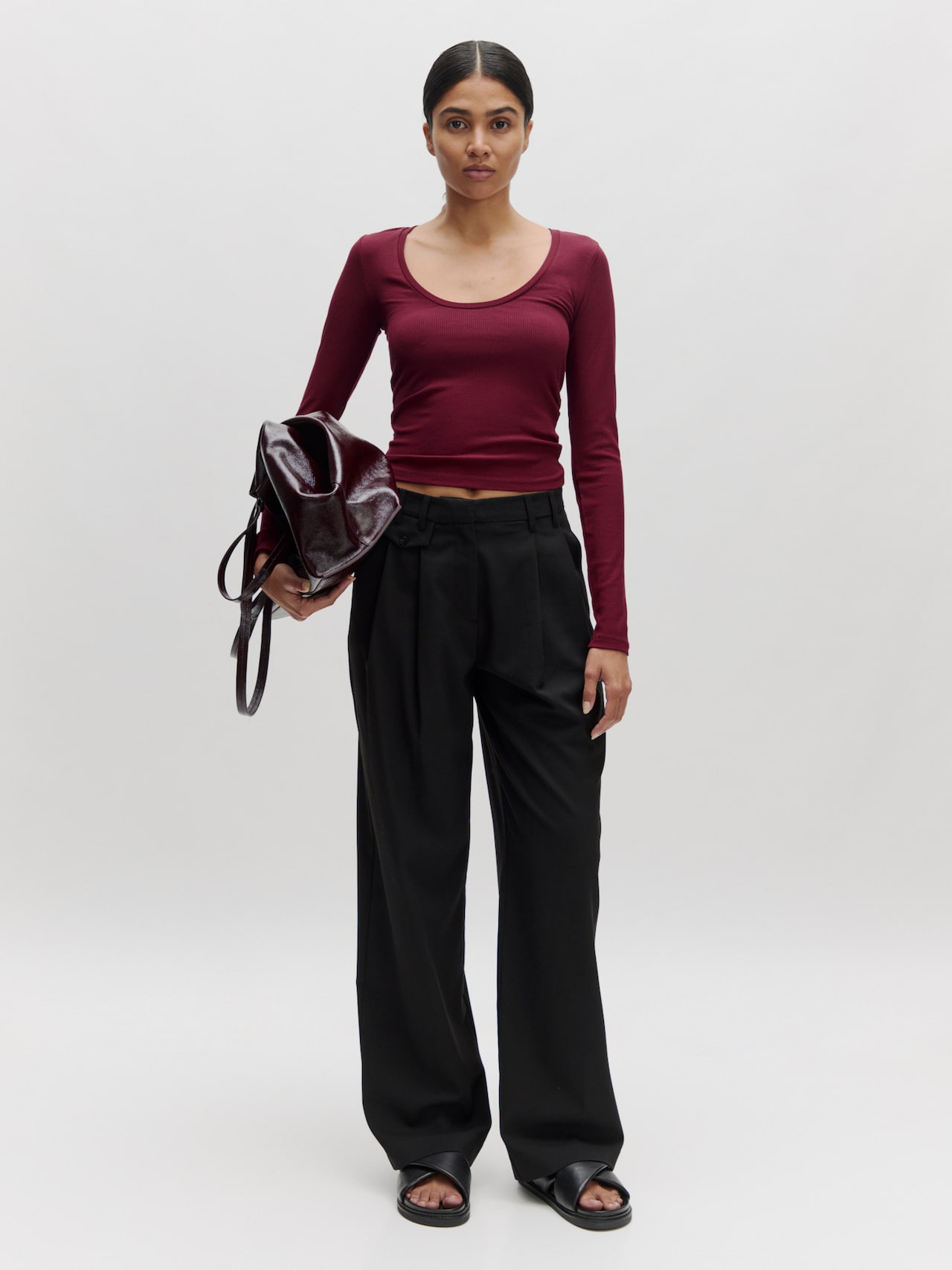 EDITED Produkte Shirt 'Tamilla' rot