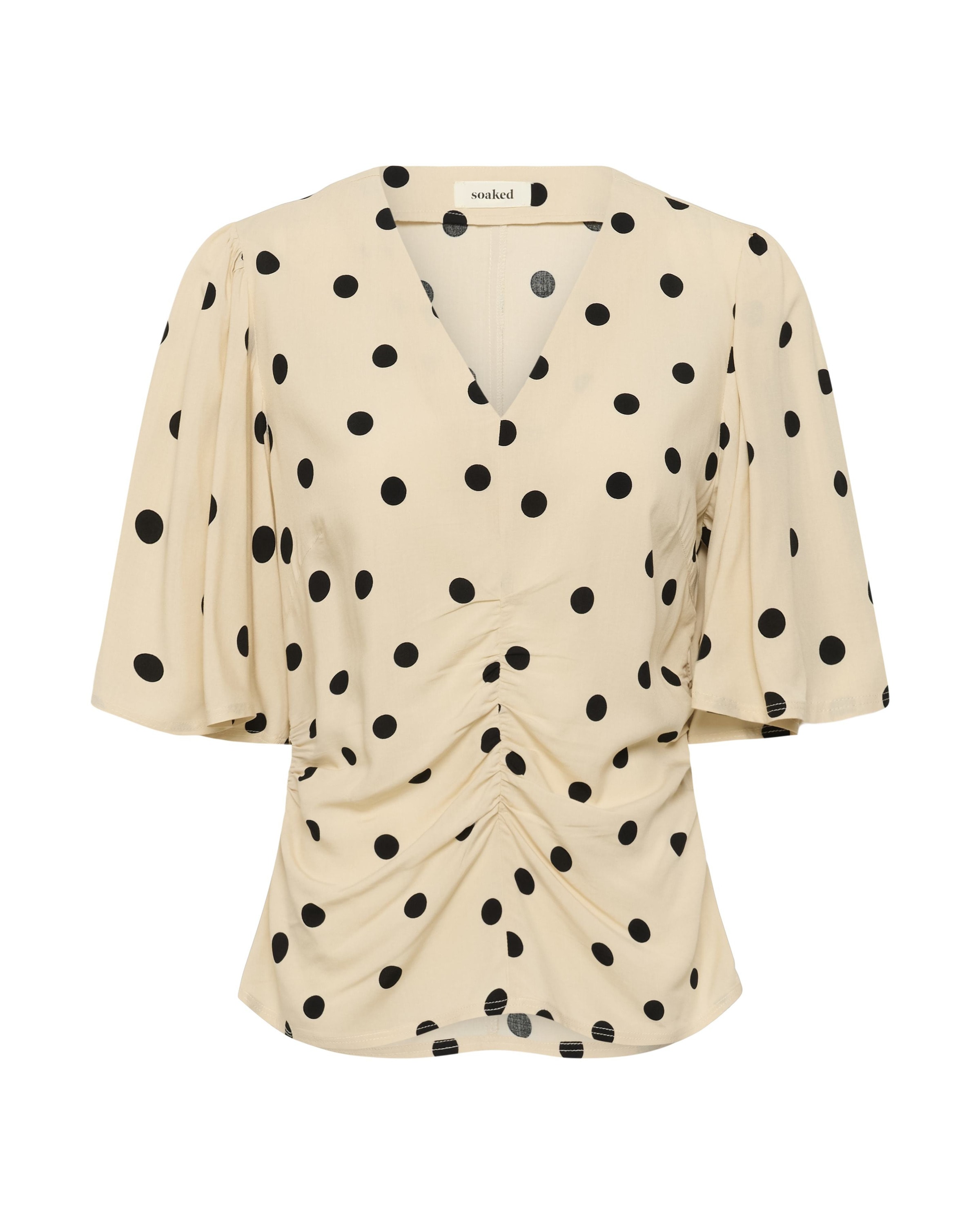 SOAKED IN LUXURY Bluse 'SLArjana' in Beige: Vorderseite