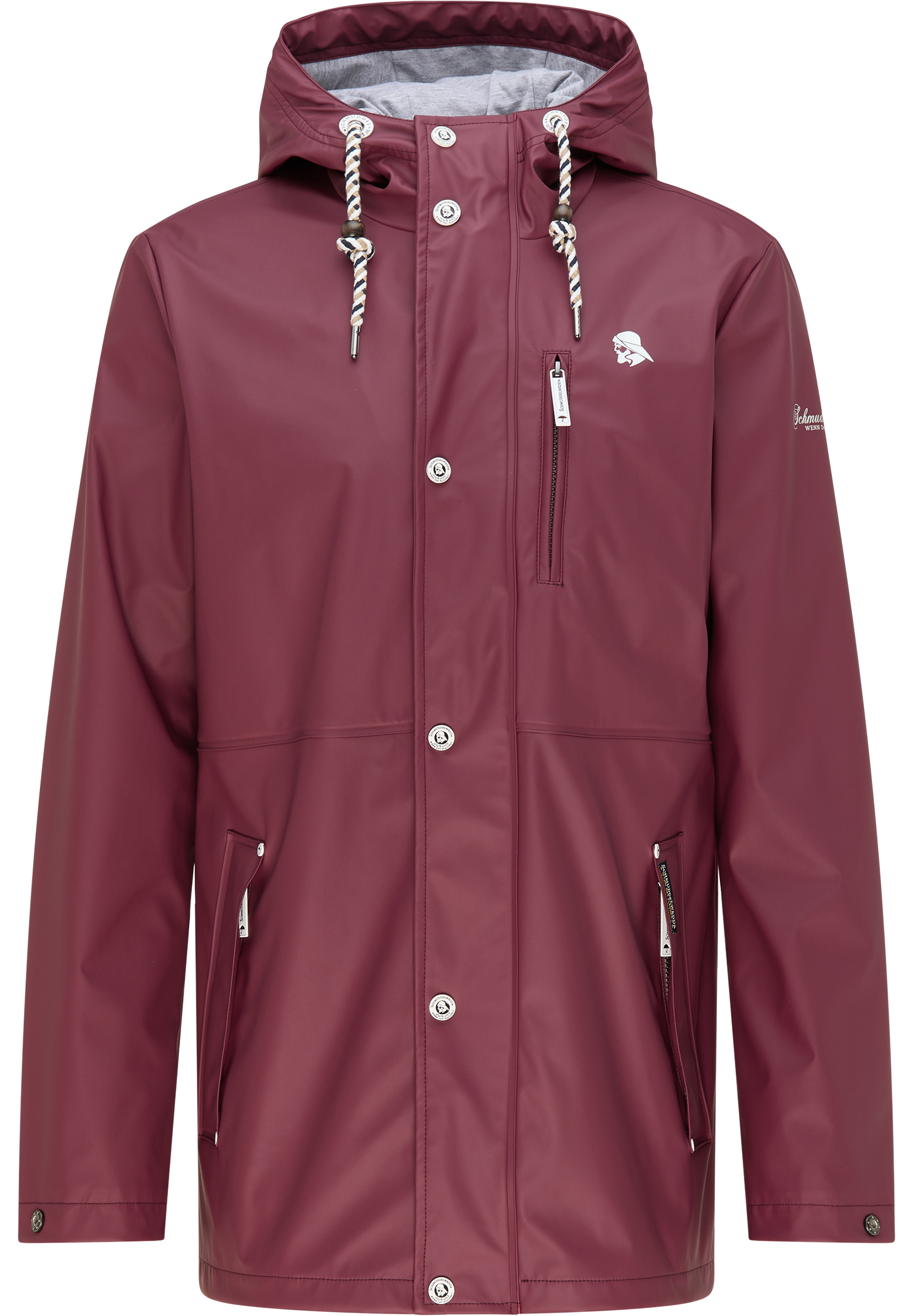 ixiRy Uomo Schmuddelwedda Giacca di mezza stagione in Rosso Rubino ixiRy Uomo Schmuddelwedda Giacca di mezza stagione in Rosso Rubino