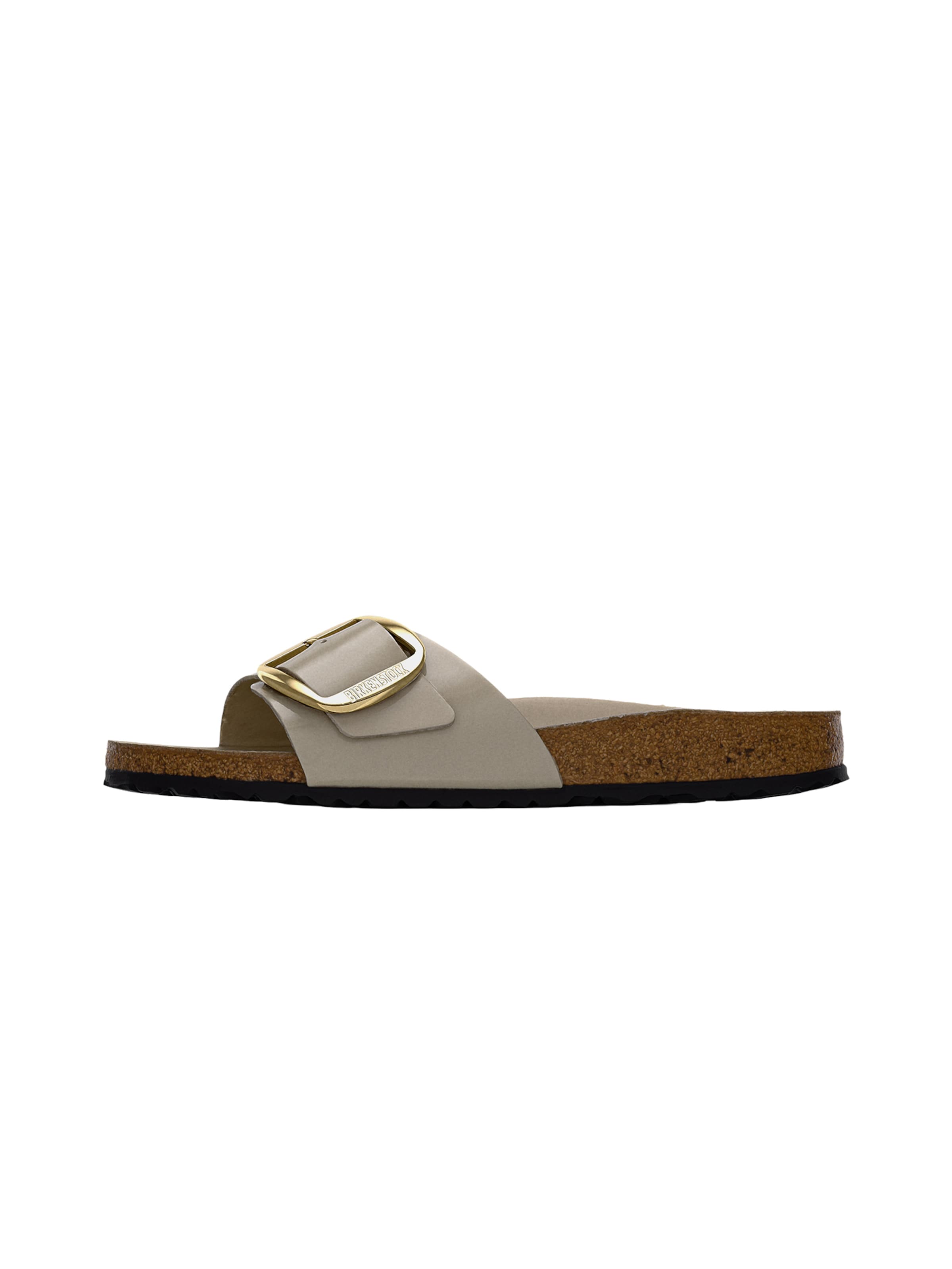 BIRKENSTOCK Mule 'Madrid' in Beige: front