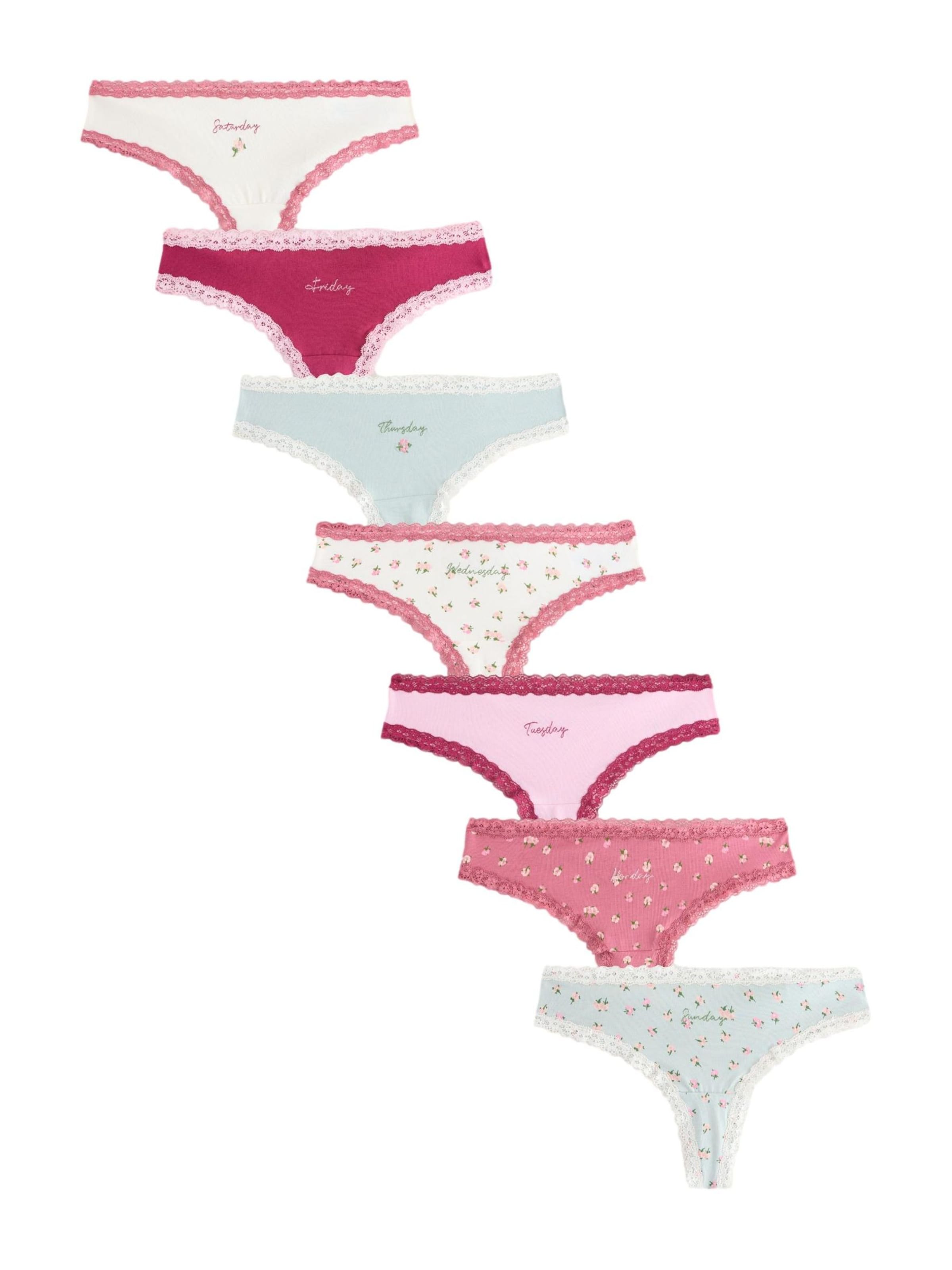 Slip de la Next pe albastru: față