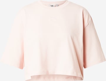 Tricou 'ESS' de la ADIDAS ORIGINALS pe roz: față