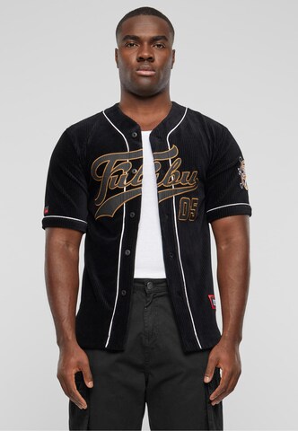 Coupe slim Chemise FUBU en noir : devant