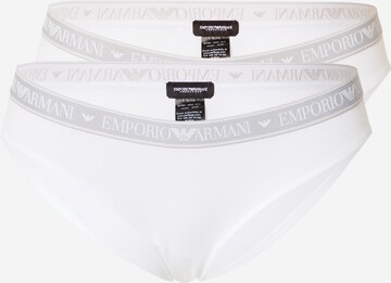 Emporio Armani Kalhotky – bílá: přední strana