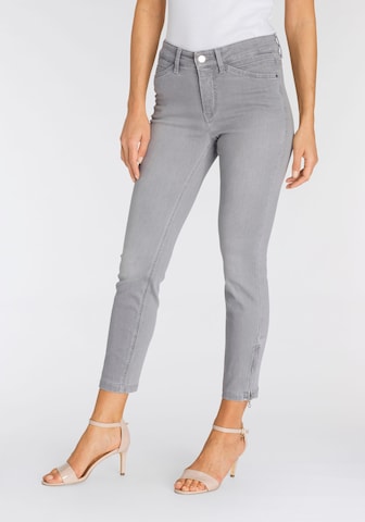 MAC Slimfit Jeans 'Dream Chic' i grå: framsida