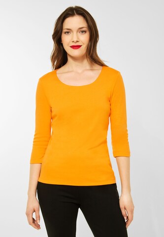 STREET ONE Shirt 'Pania' in Orange: Vorderseite