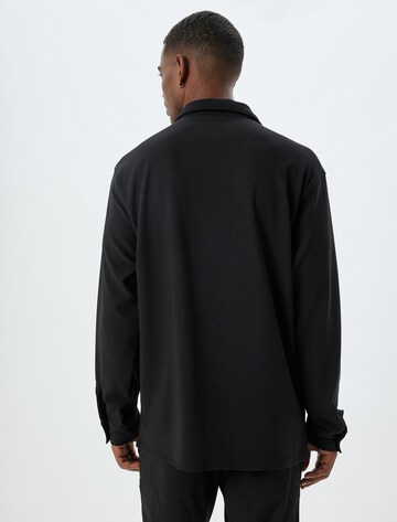 Koton Slim fit Overhemd in Zwart