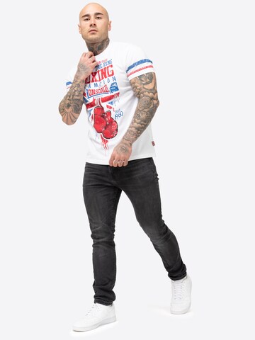 LONSDALE Shirt 'CRUGMEER' in White