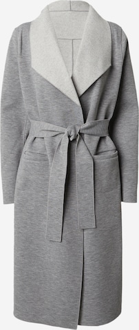 VILA Between-Seasons Coat 'JUICE' in Grey: front