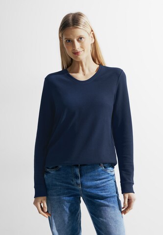 CECIL Shirt 'Ottoman' in Blue: front