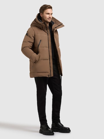 khujo Winterjas 'Kanf2' in Bruin