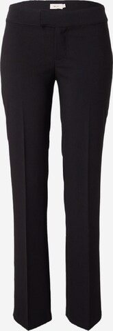 NLY by Nelly Regular Pleated Pants in Black: front