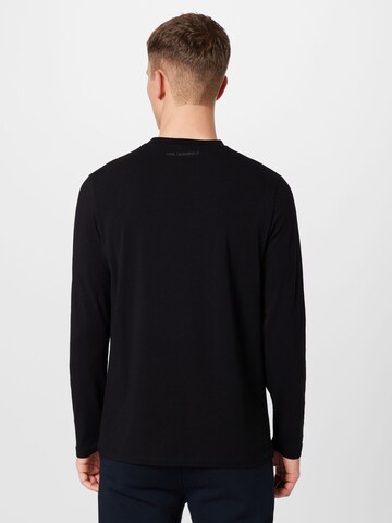 Tricou de la Karl Lagerfeld pe negru