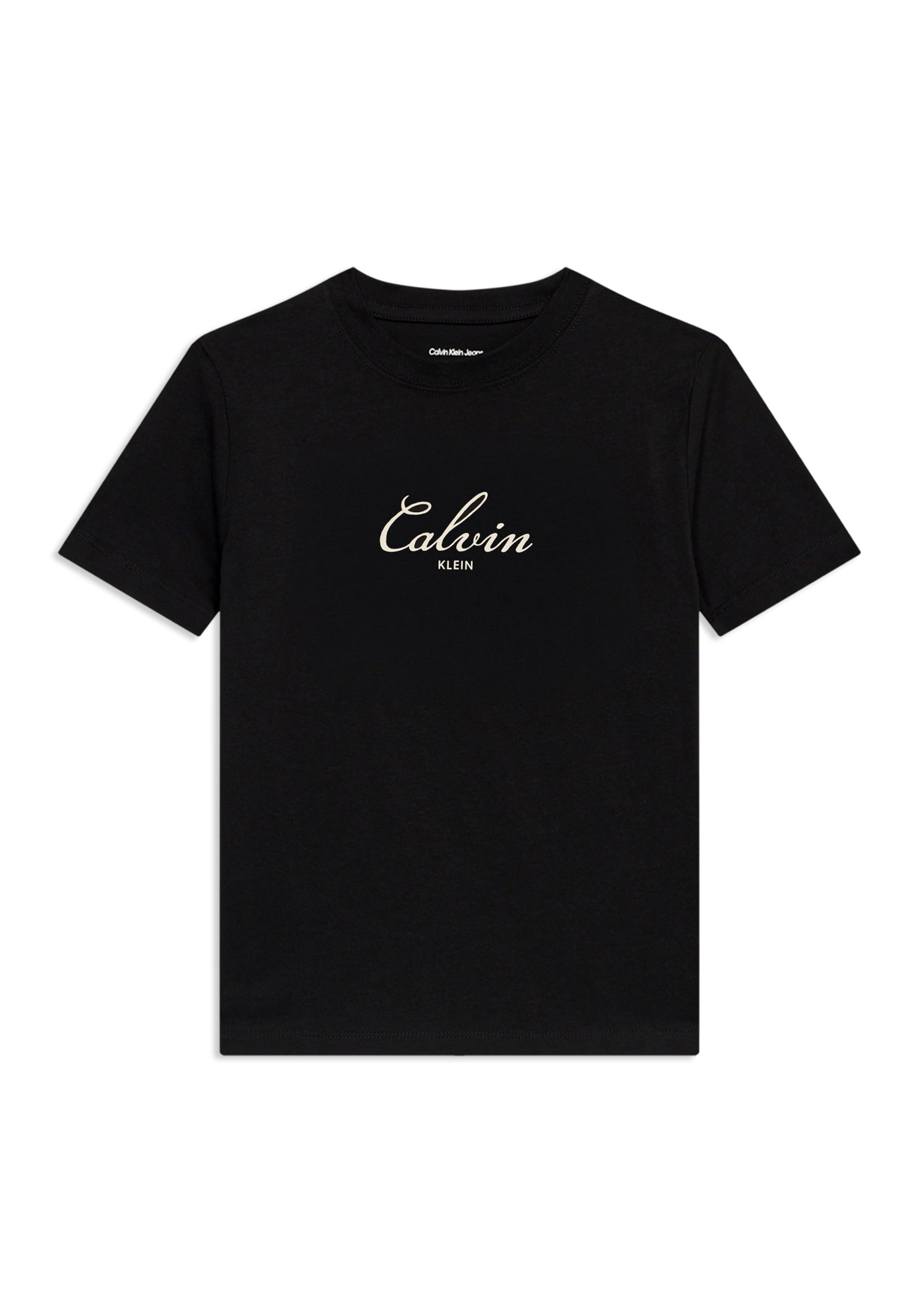 Calvin Klein Jeans Shirt in Zwart: voorkant