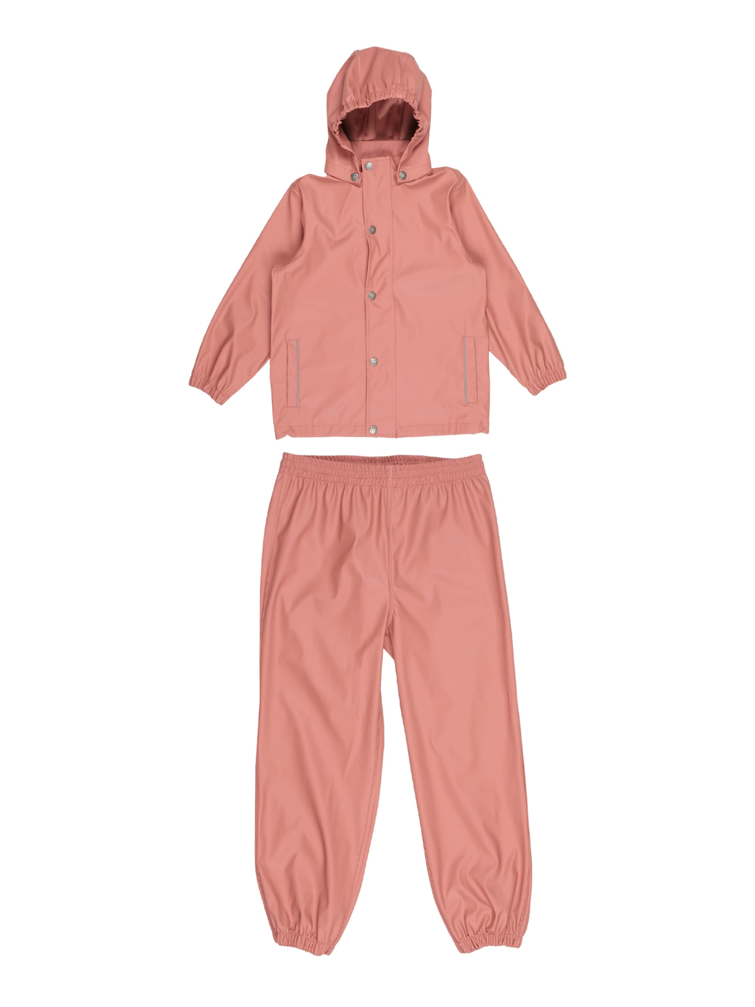 EN FANT Funktionsjakkesæt i pink: forside