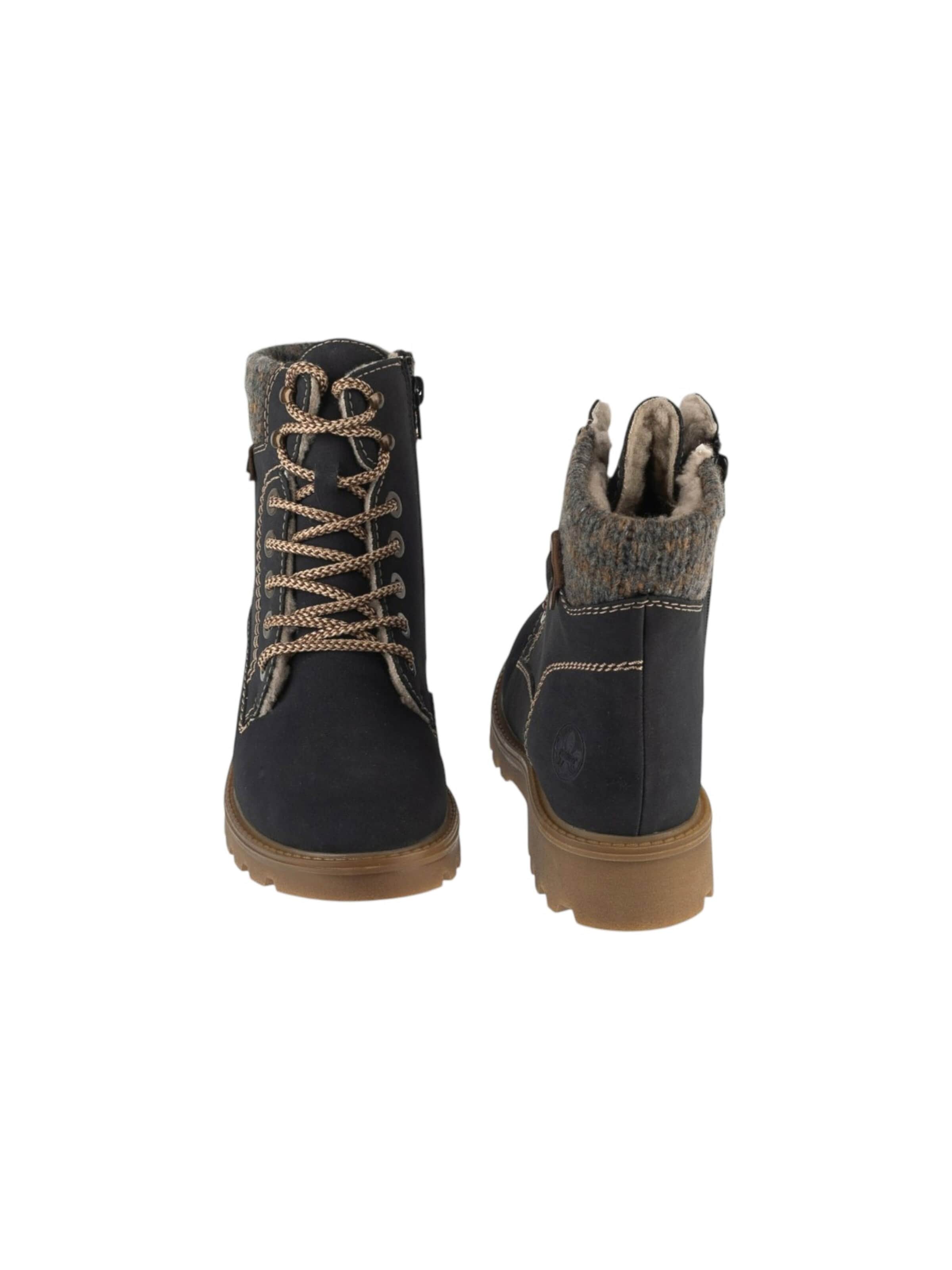 Bottes à lacets 'Rieker Booties' Rieker en bleu
