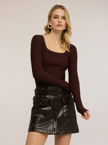 MOTIVI Pullover‌‌‌‌‌‌‌ in Braun: Vorderseite