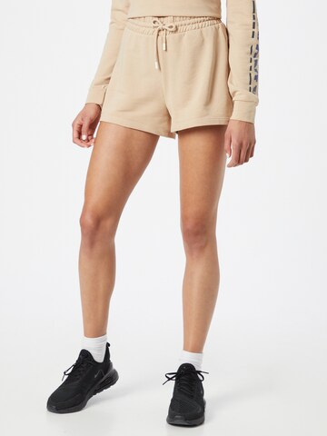 ONLY PLAY Regular Workout Pants 'Jelly' in Beige: front