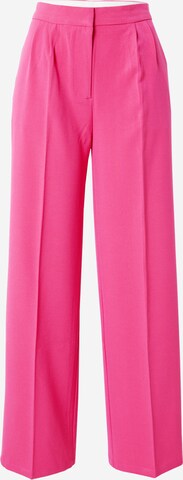 Tally Weijl Wide leg Pleated Pants in Pink: front