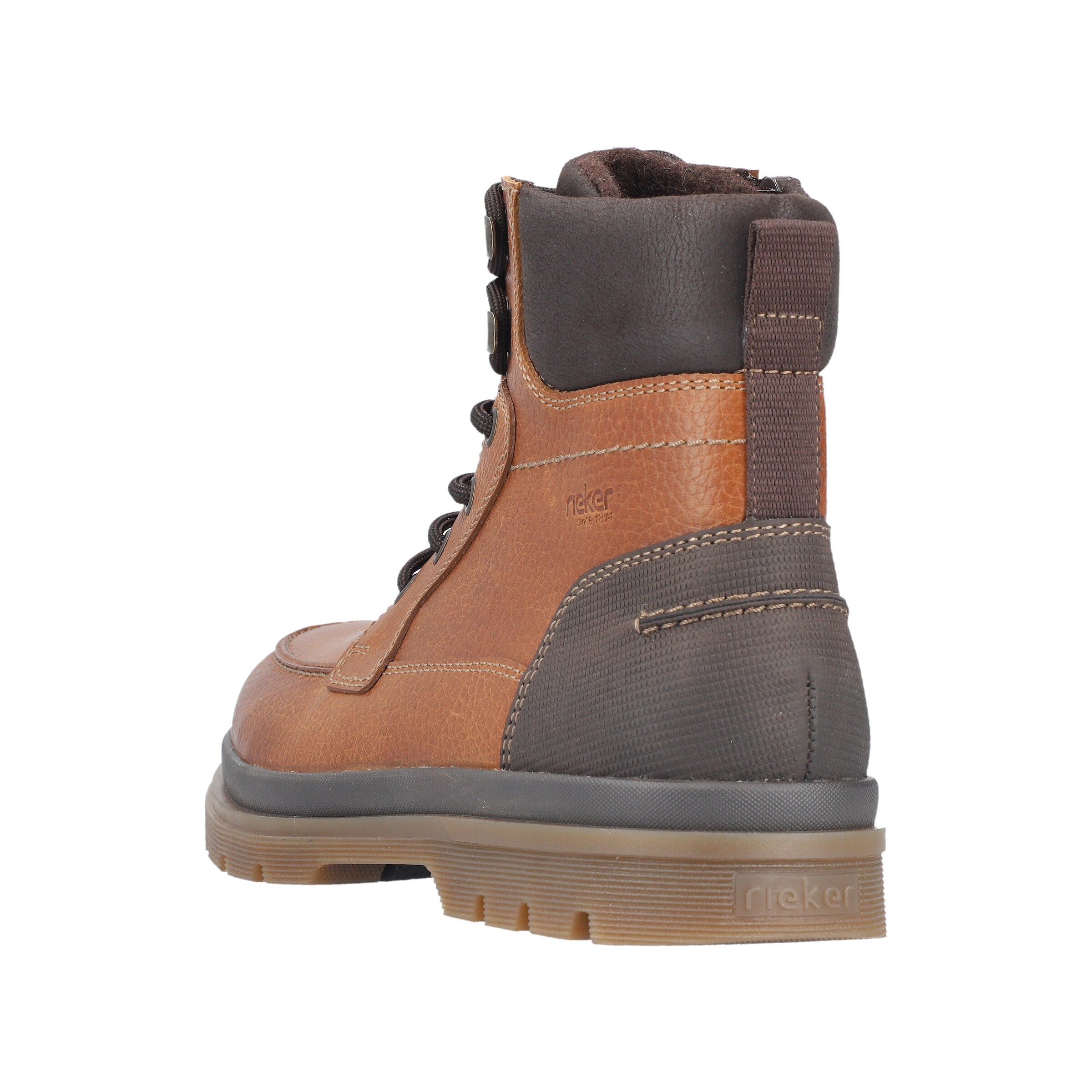 Bottes à lacets 'F7041' Rieker en marron