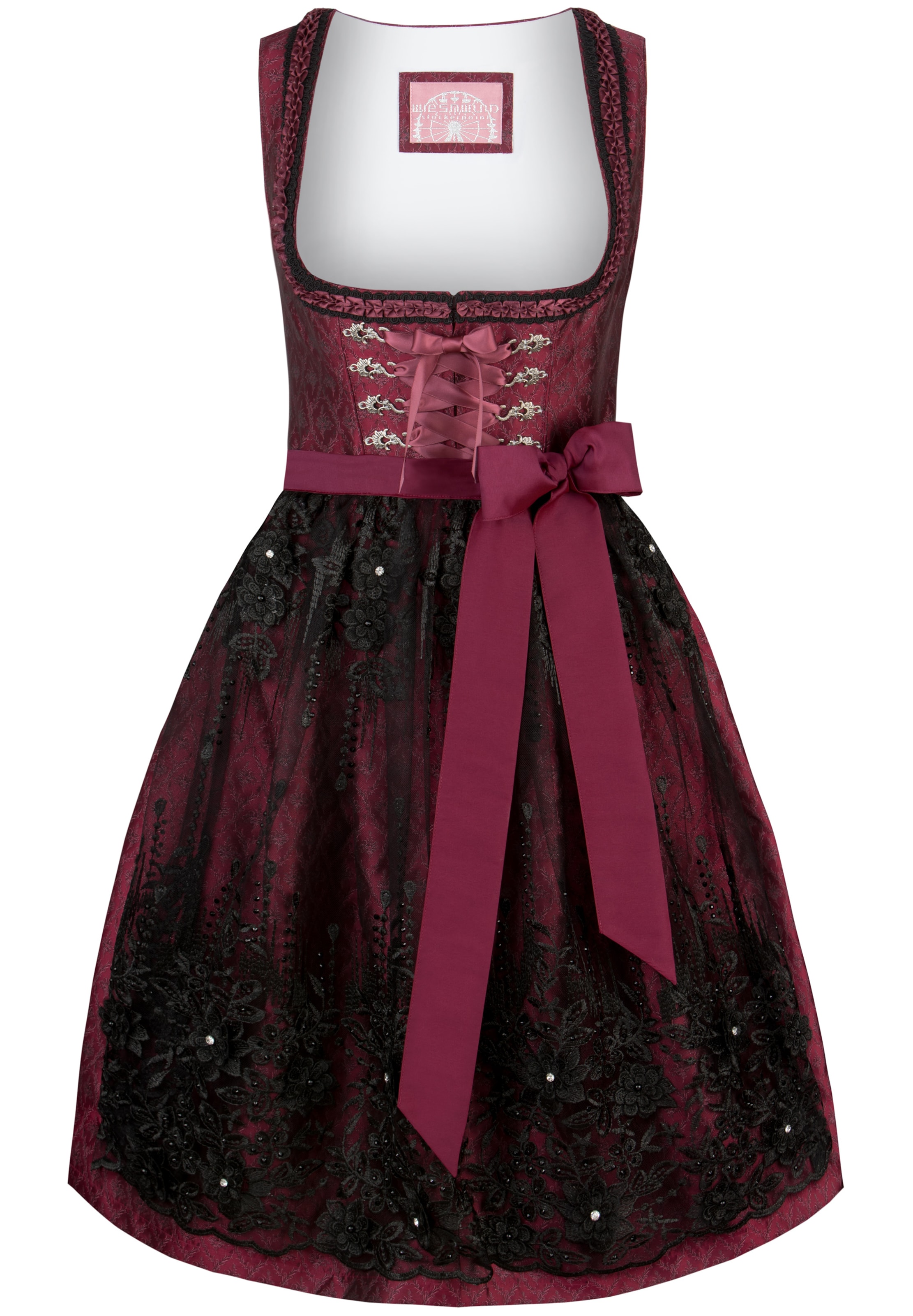 STOCKERPOINT Dirndl 'Sanja' in Rot: Vorderseite