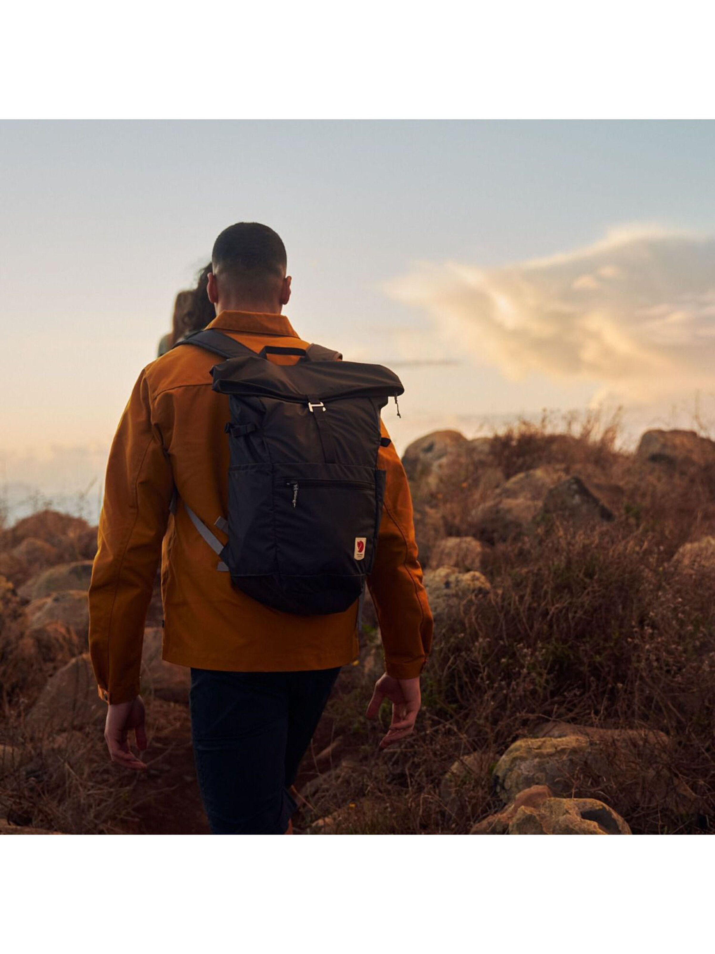 Fjällräven Backpack 'High Coast Foldsack' in Black
