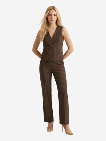 I AM Suit vest 'Gilet Gessato 95105' in Brown