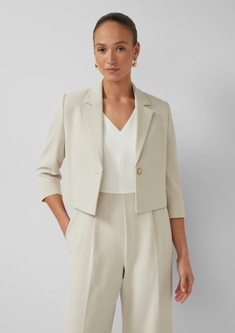 s.Oliver Blazer in Beige: front