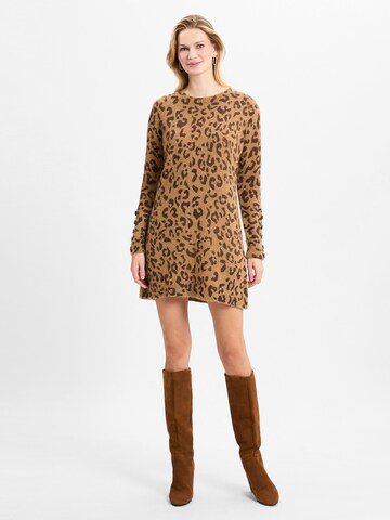 Ambiance Dress 'Ella' in Brown: front