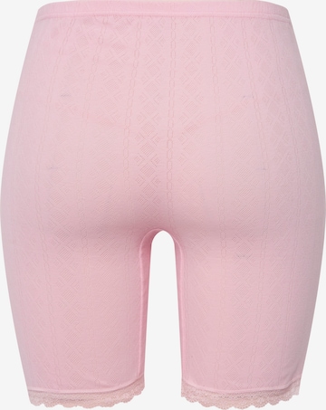 Skinny Pantalon modelant Ulla Popken en rose