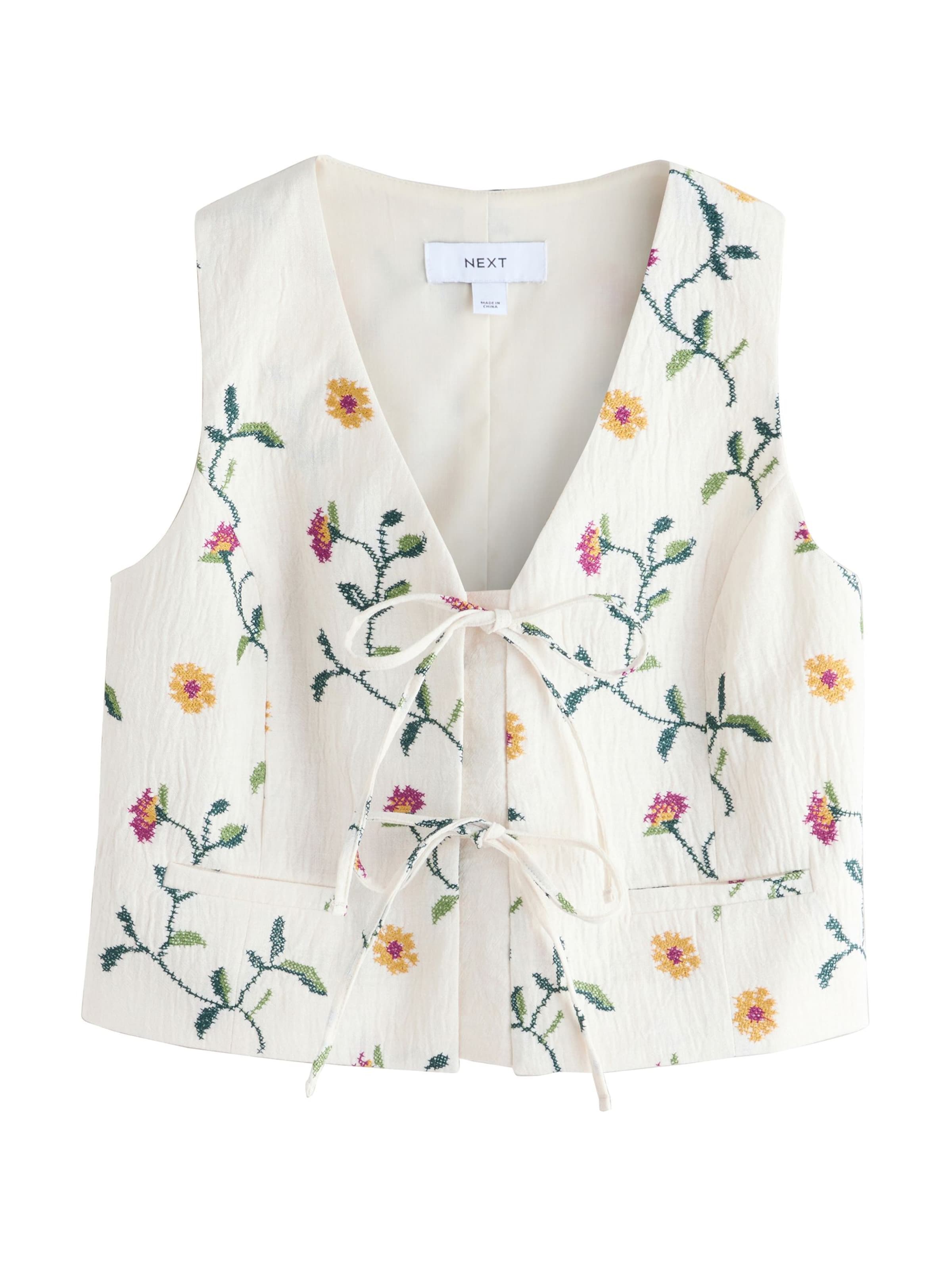 Gilet da completo di Next in beige: frontale